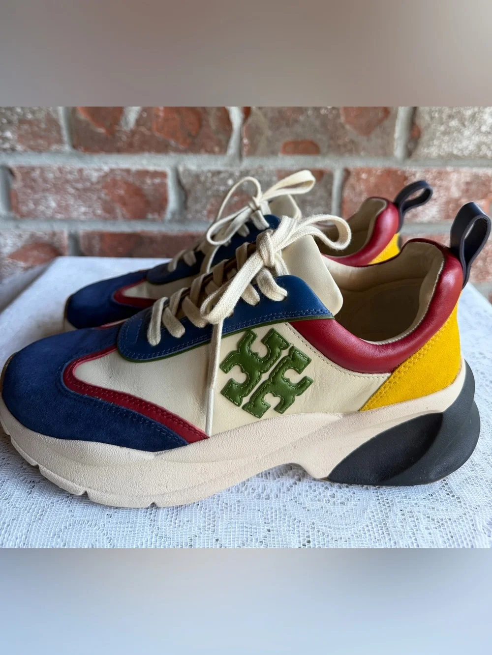 Tory Burch Good Luck Trainers size 6